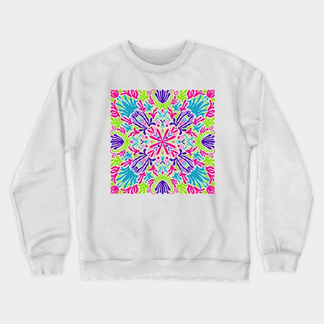 Mandala no.5 Crewneck Sweatshirt by Hsbetweenus